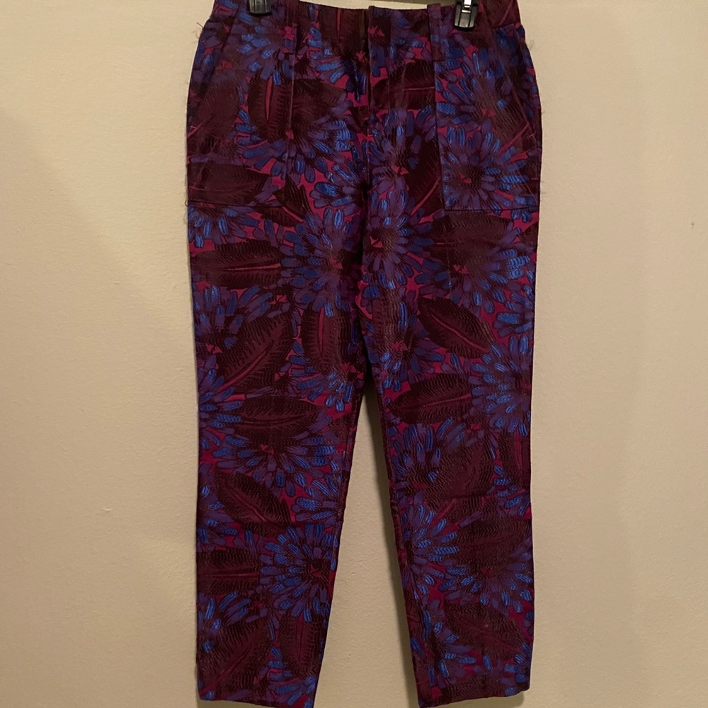 Colorful j crew trousers